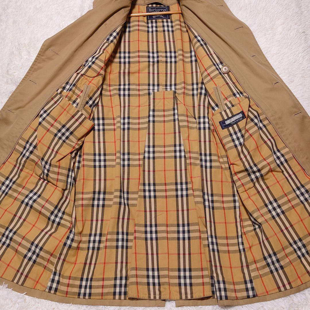 【美品】 BURBERRY トレンチコート ベージュ キャメル バーバリー