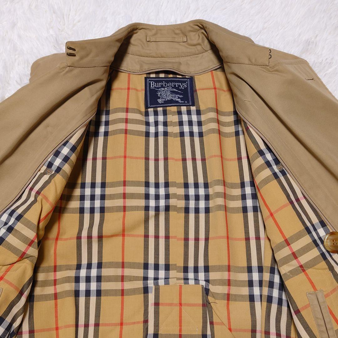 【美品】 BURBERRY トレンチコート ベージュ キャメル バーバリー