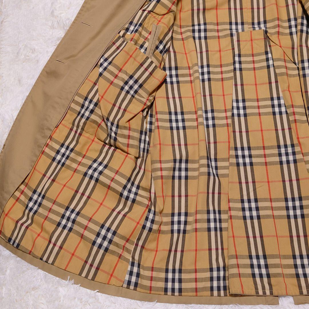 【美品】 BURBERRY トレンチコート ベージュ キャメル バーバリー