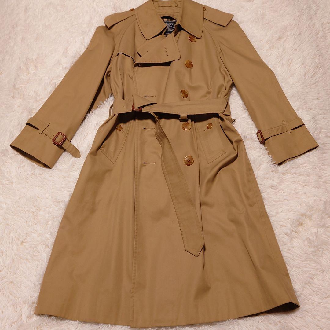 【美品】 BURBERRY トレンチコート ベージュ キャメル バーバリー