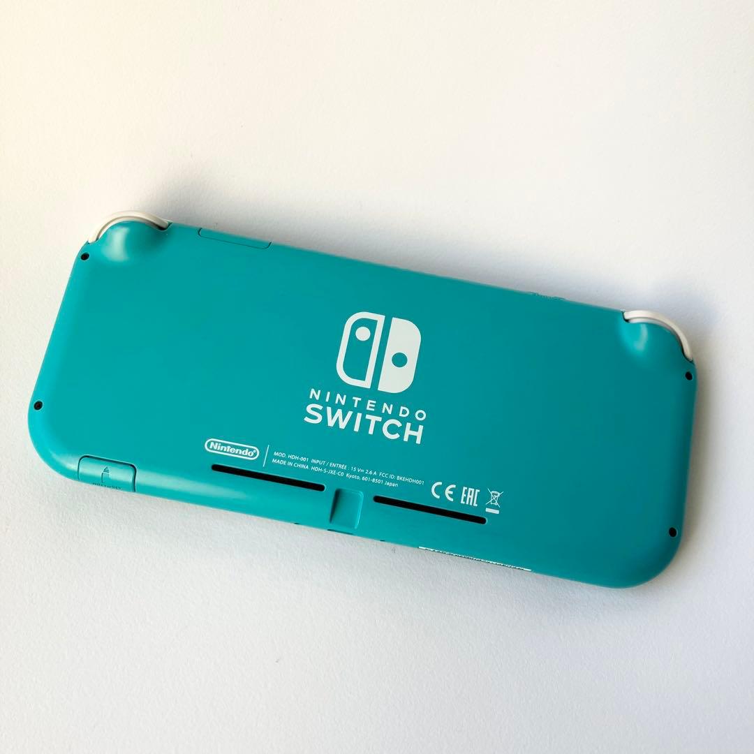 ニンテンドー　スイッチ　ライト　ターコイズ　充電器無し