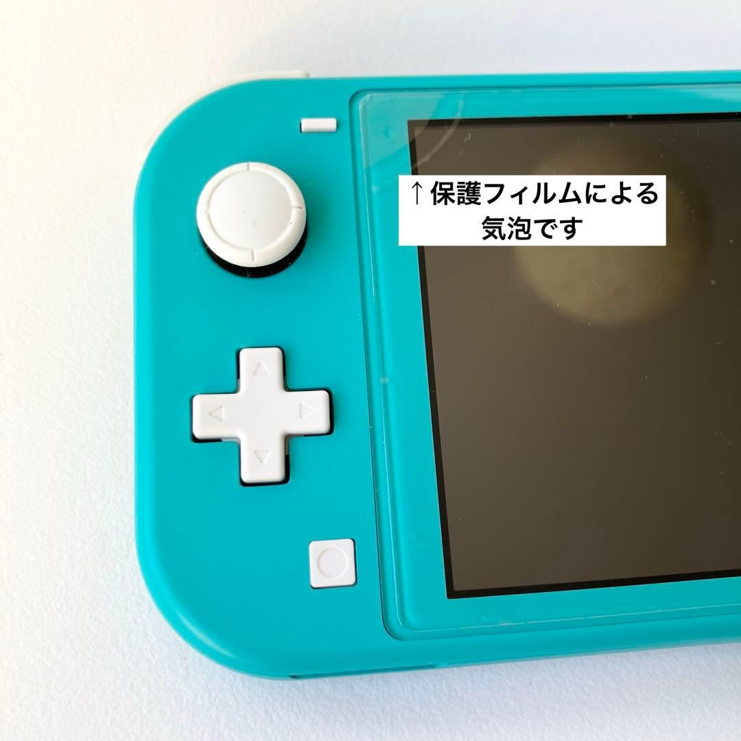 ニンテンドー　スイッチ　ライト　ターコイズ　充電器無し
