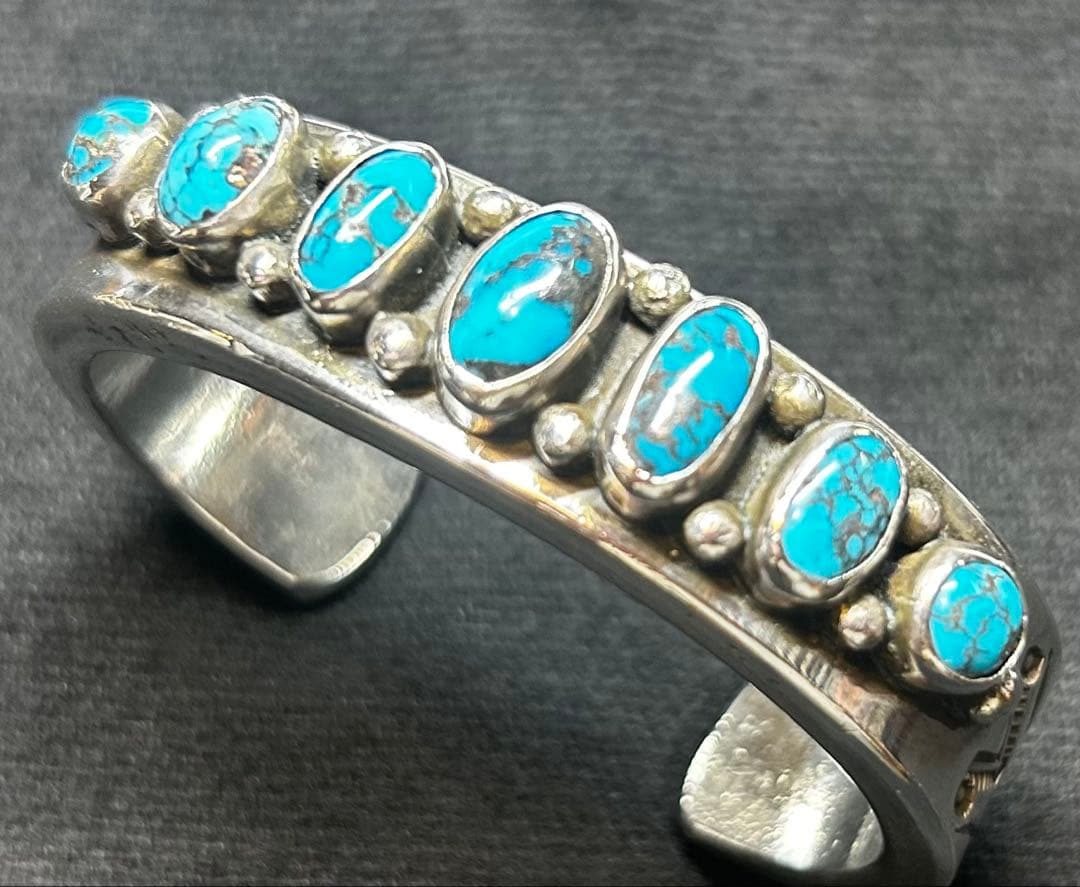 マークチー　バングル　パージャンターコイズ