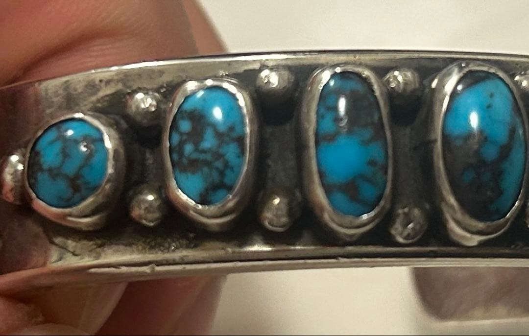 マークチー　バングル　パージャンターコイズ