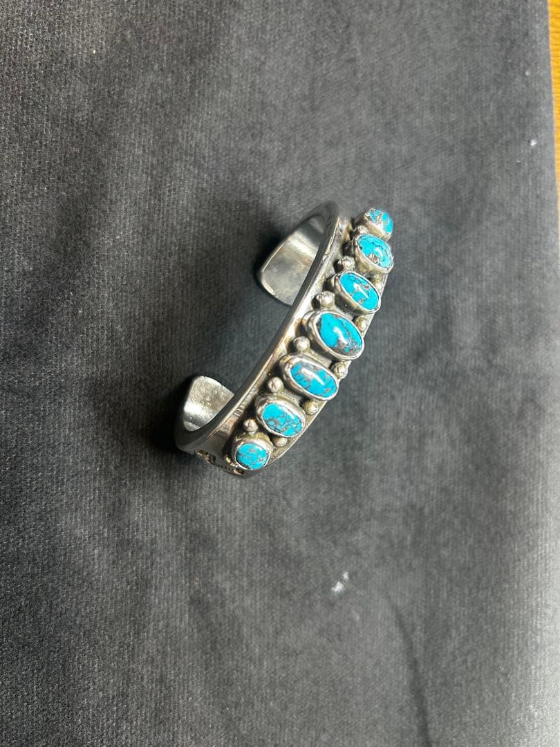 マークチー　バングル　パージャンターコイズ