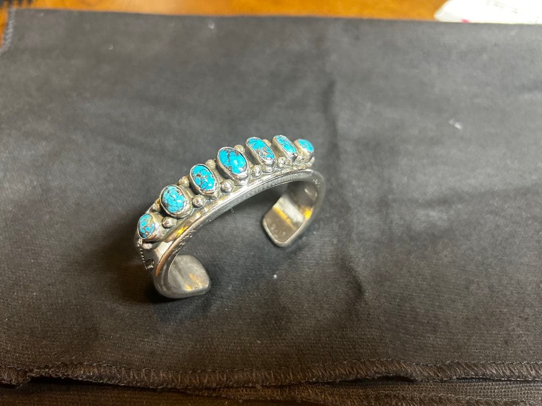 マークチー　バングル　パージャンターコイズ