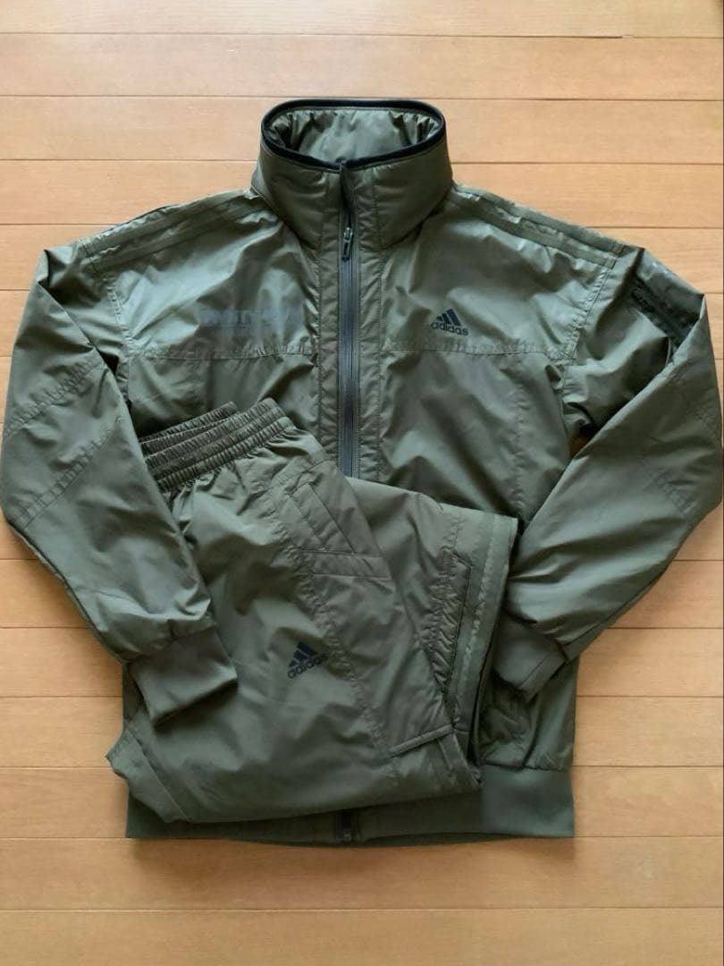 【美品】adidas TWNTY4SVN セットアップ カーキ　メンズ　Mサイズ