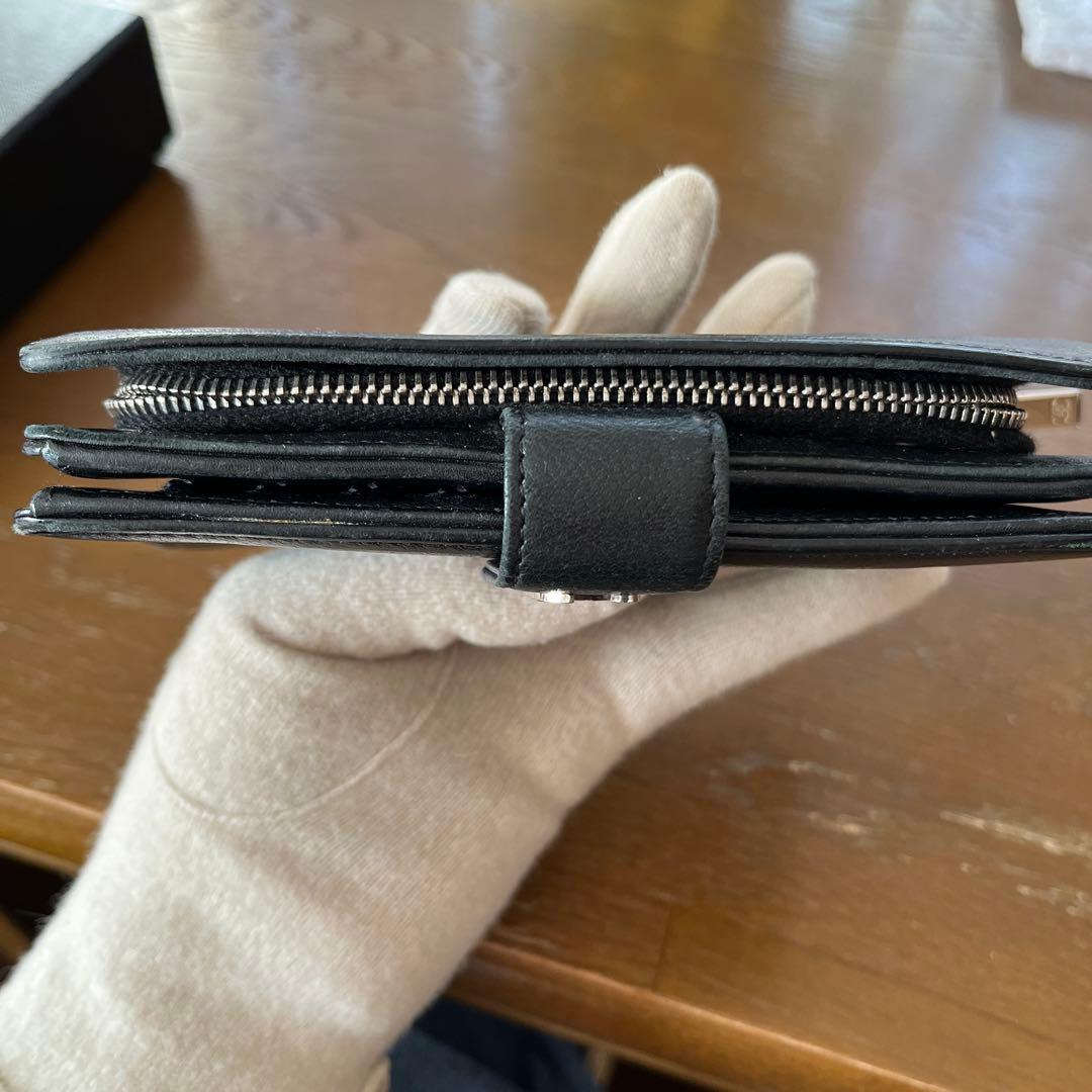 【値下げ】CHANEL セブルガライン 二つ折り財布