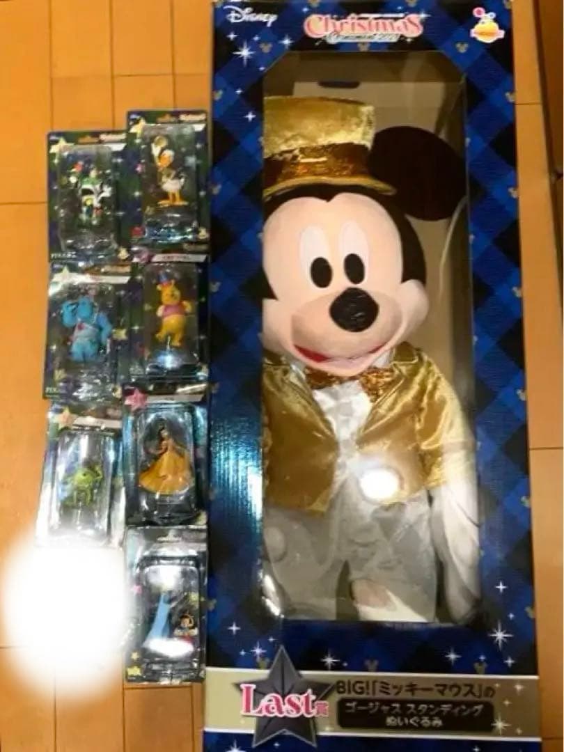 ディズニーDisneyクリスマスオーナメント7点ラスト賞BIG!ミッキーマウス