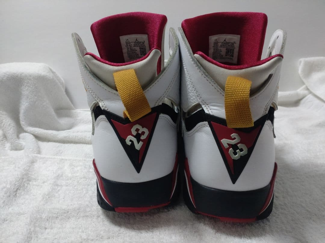 ナイキ　エア　ジョーダン７　カーディナル　2022モデル　美品