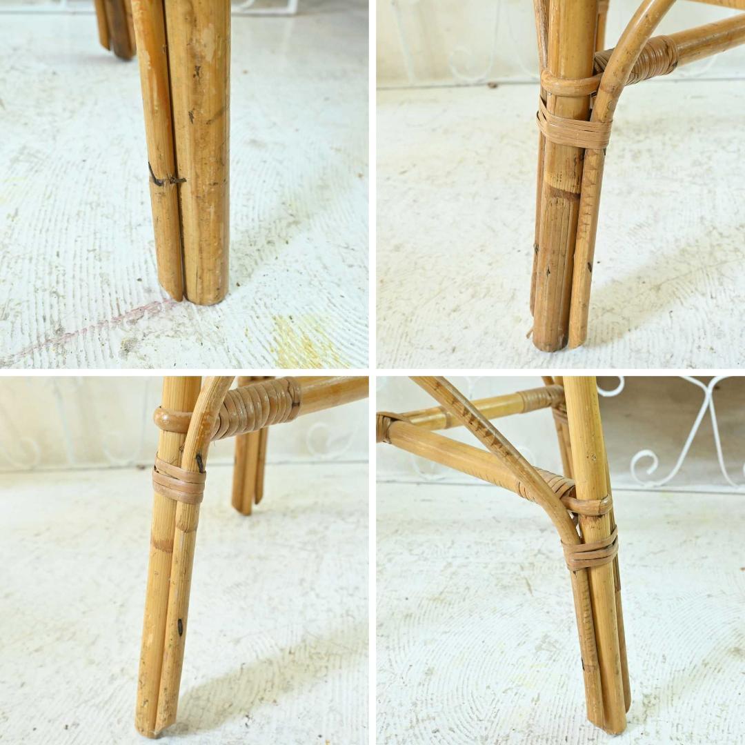 L3705-292 英国アンティーク バンブーチェア 一人掛けソファ アーム付き