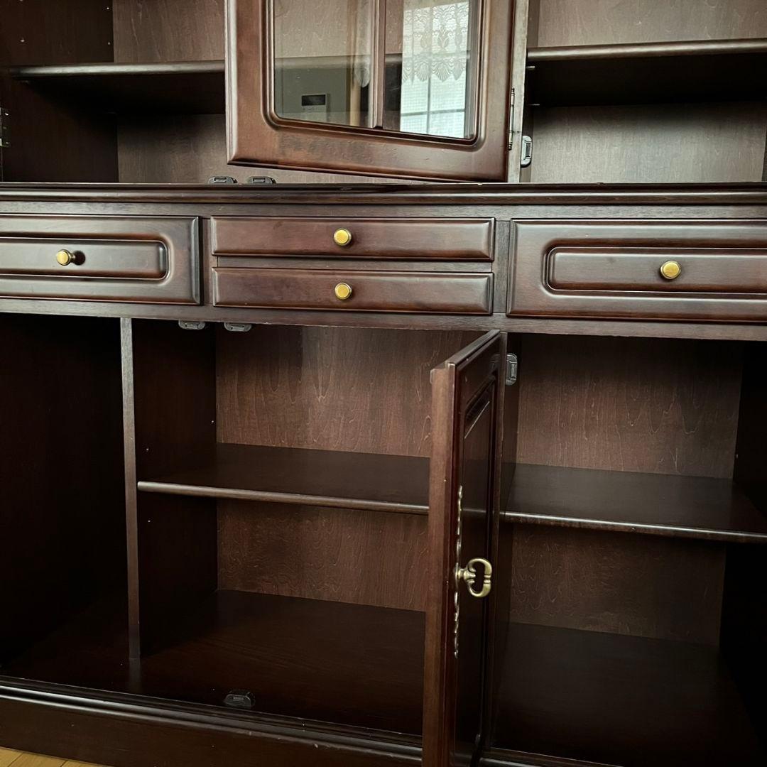 カリモク食器棚 karimoku送料無料 アンティーク