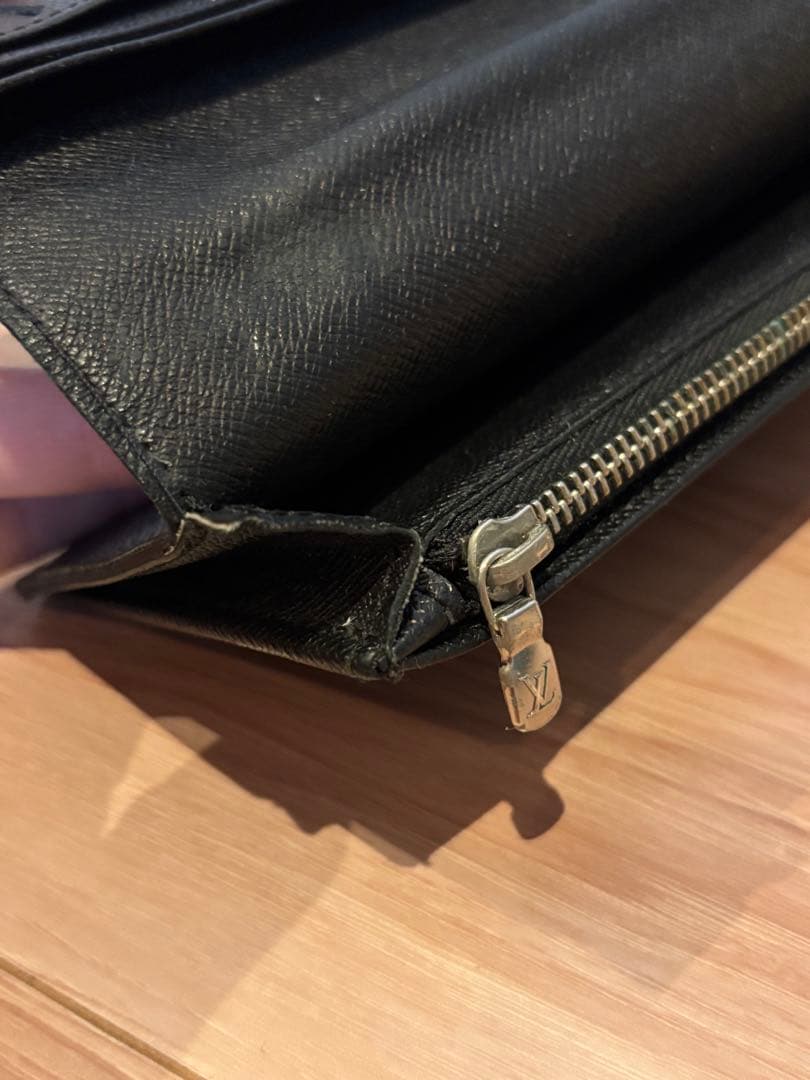Louis Vuitton ポルトフォイユブラザ 二つ折り財布 ダミエ ブラック