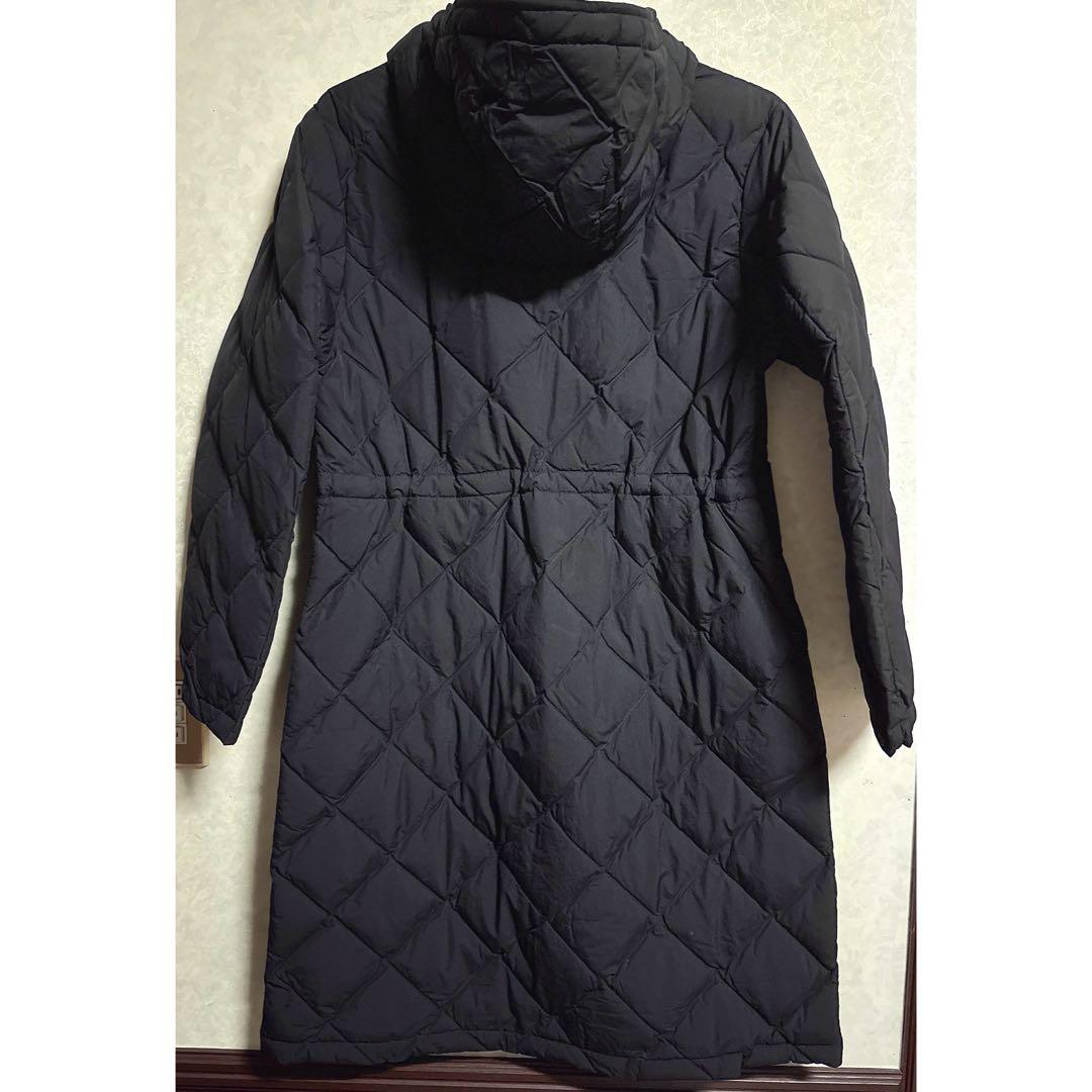ユニクロ パフテックロングコートリラックスフィット ブラック Mサイズ 新品