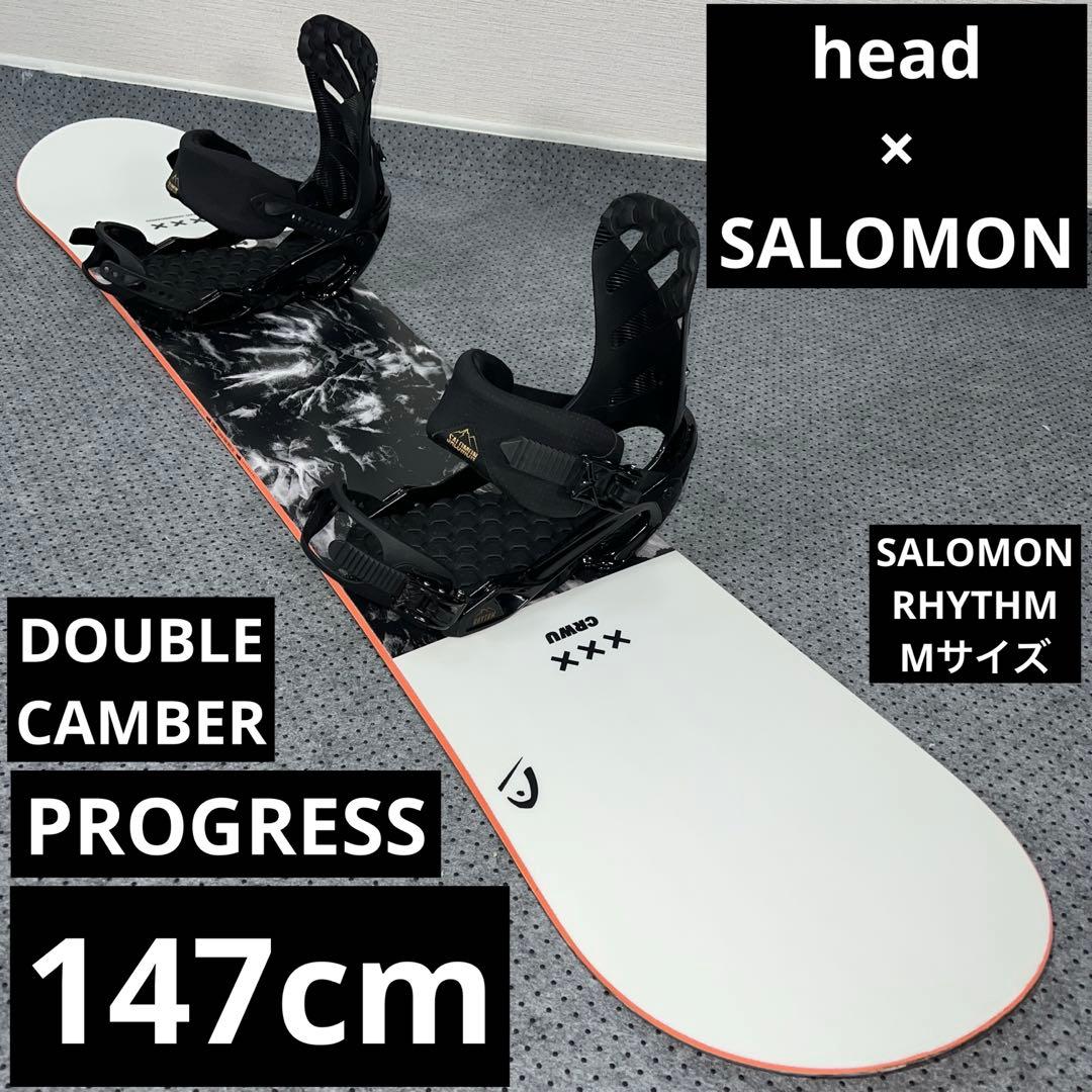 ２回使用 147cm head PROGRESS×SALOMON RHYTHM