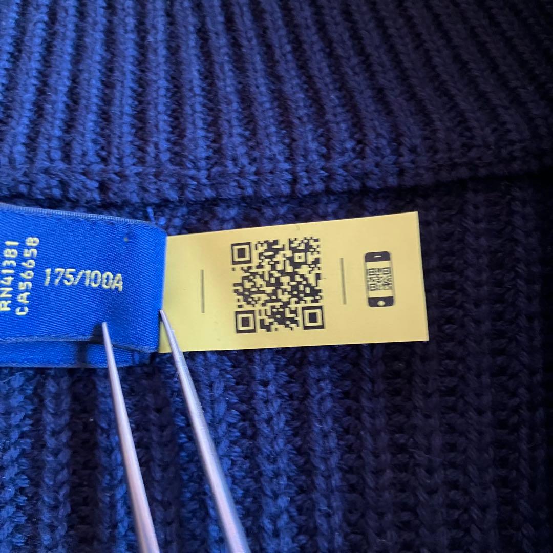 【ポロラルフローレン】2024年 ダブルジップ ドライバーズニット ショート丈