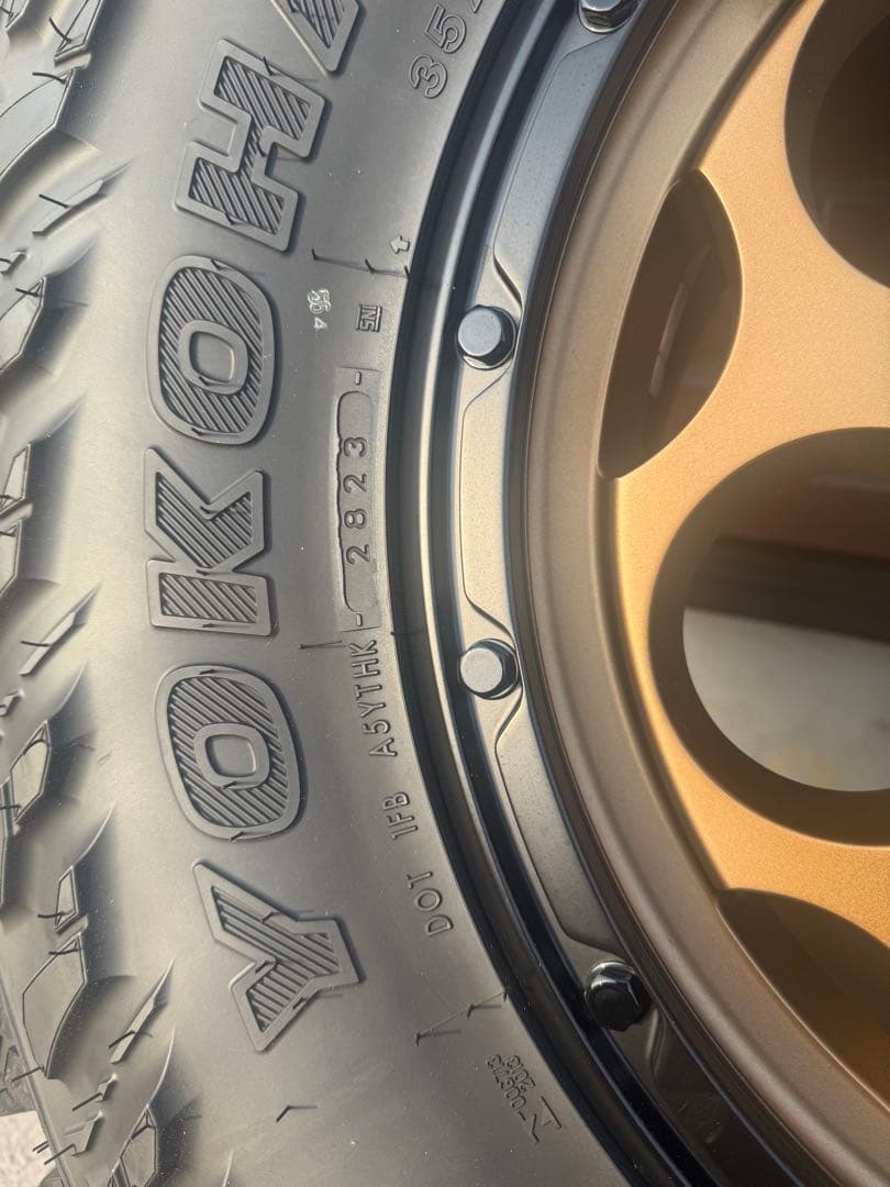 ヨコハマ 35×12.50R17 LT タイヤ KMCホイール