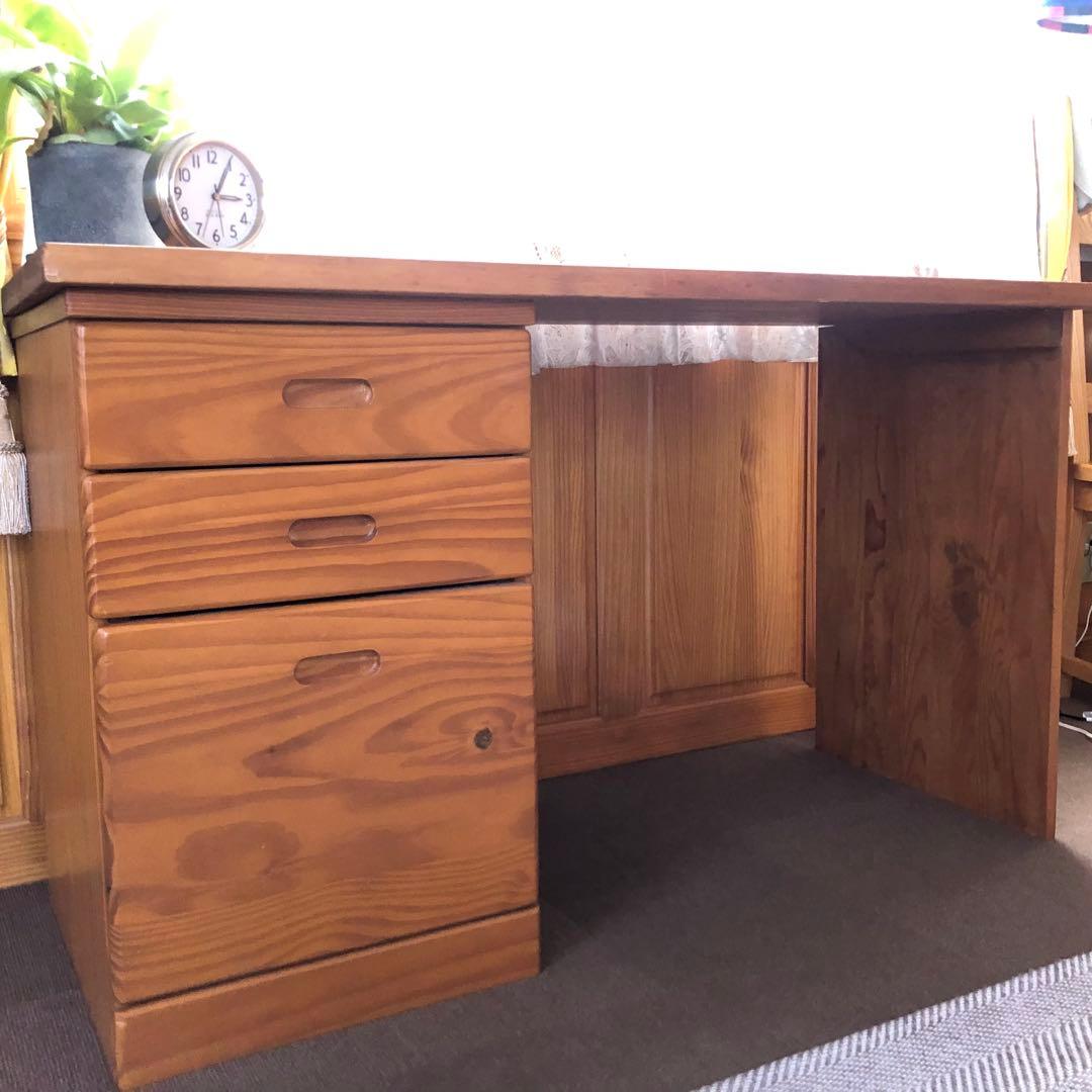木製デスク① 引き出し付き DIY