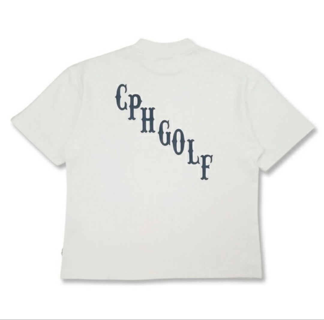 キャプテンズヘルム ゴルフ モックネック クラシック ロゴ CPH GOLF