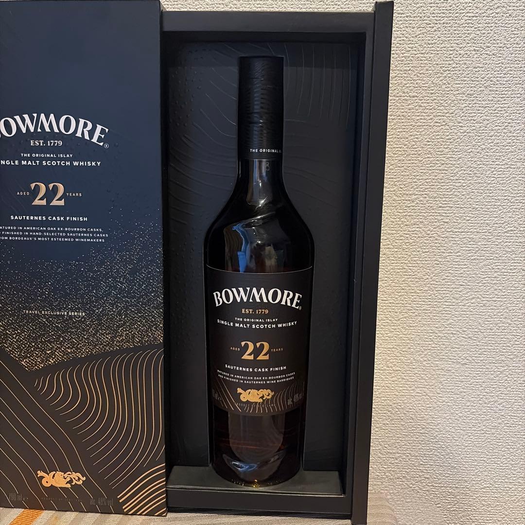 BOWMORE 22年 シングルモルトウイスキー 700ml ボウモア