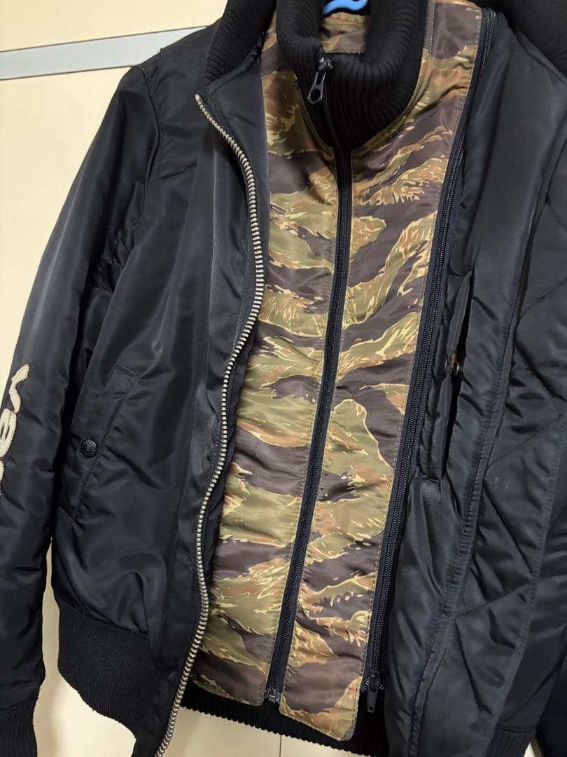 VANSON MA-1 ナイロン フライトジャケット