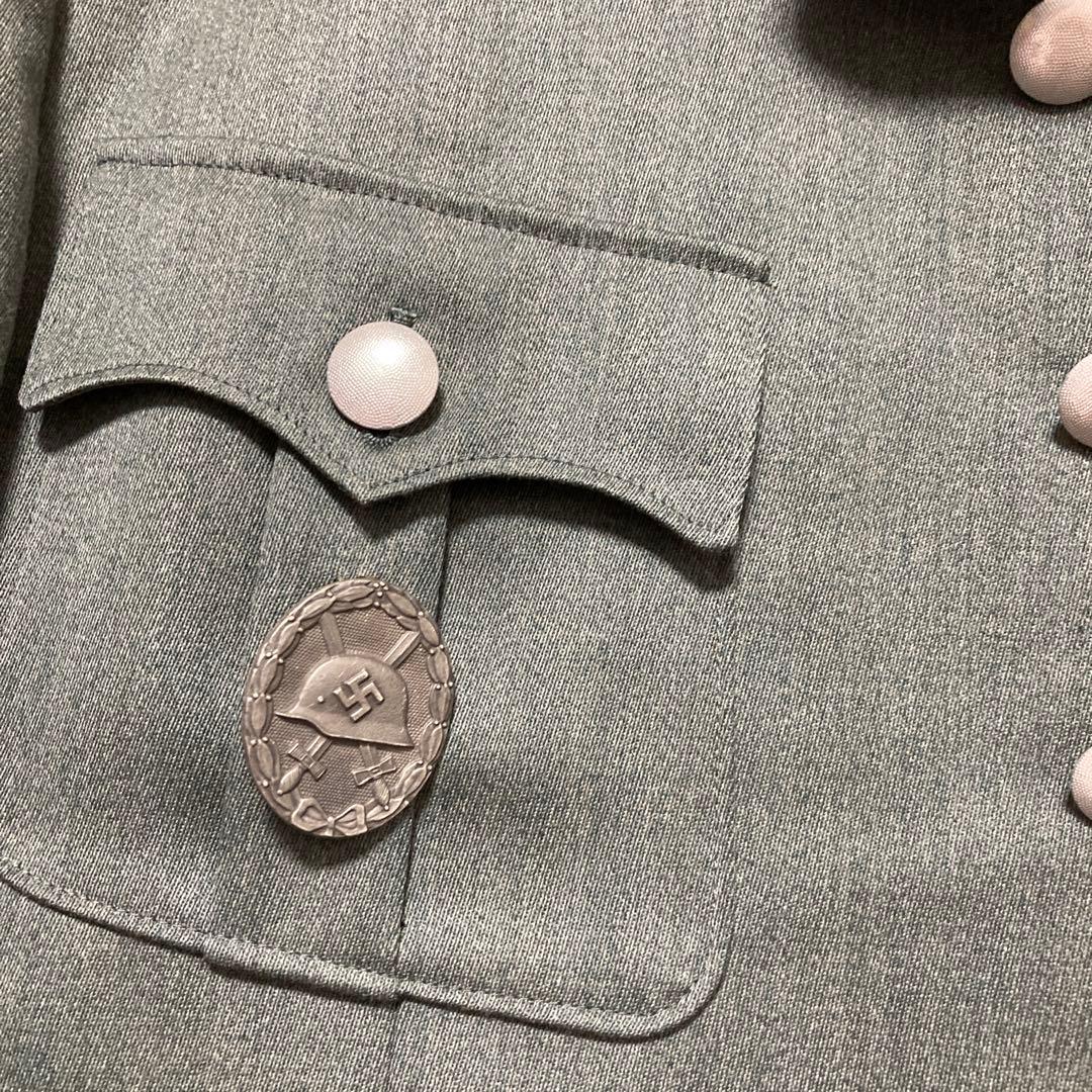 高級レプリカ親衛隊少佐　ズボンはカンプバタリオン製　帽子内側の汗よけビニール欠損