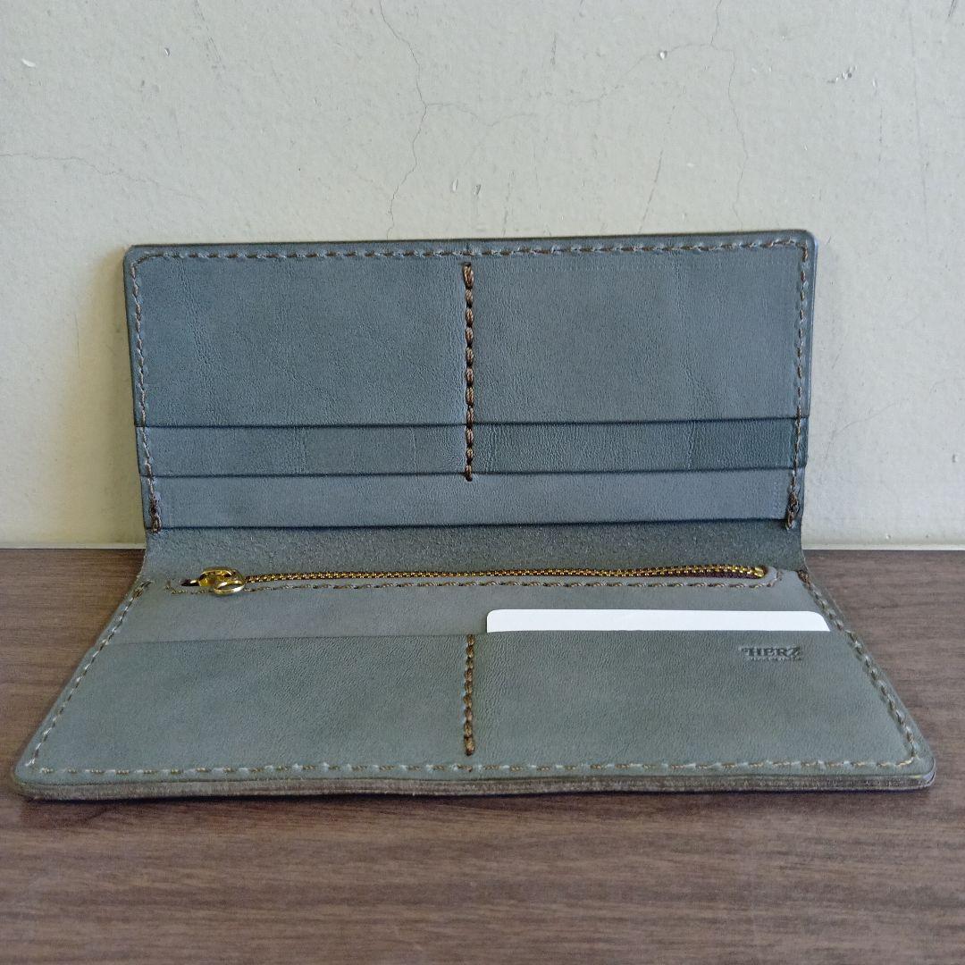 Herz（ヘルツ）アイビーグレイ特別仕様 ロングフラットウォレット（長財布）