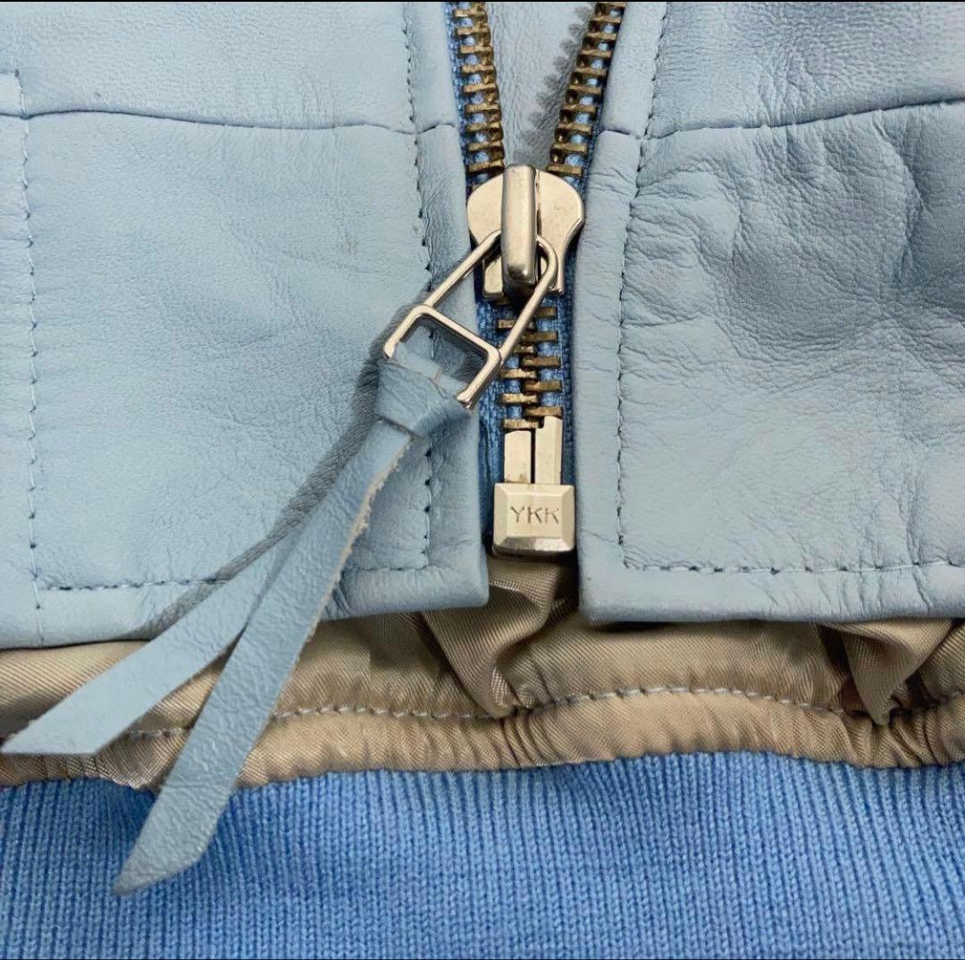 【Kaneee KEIJU着用】AVIREX レザージャケット 羊革 ラッパー