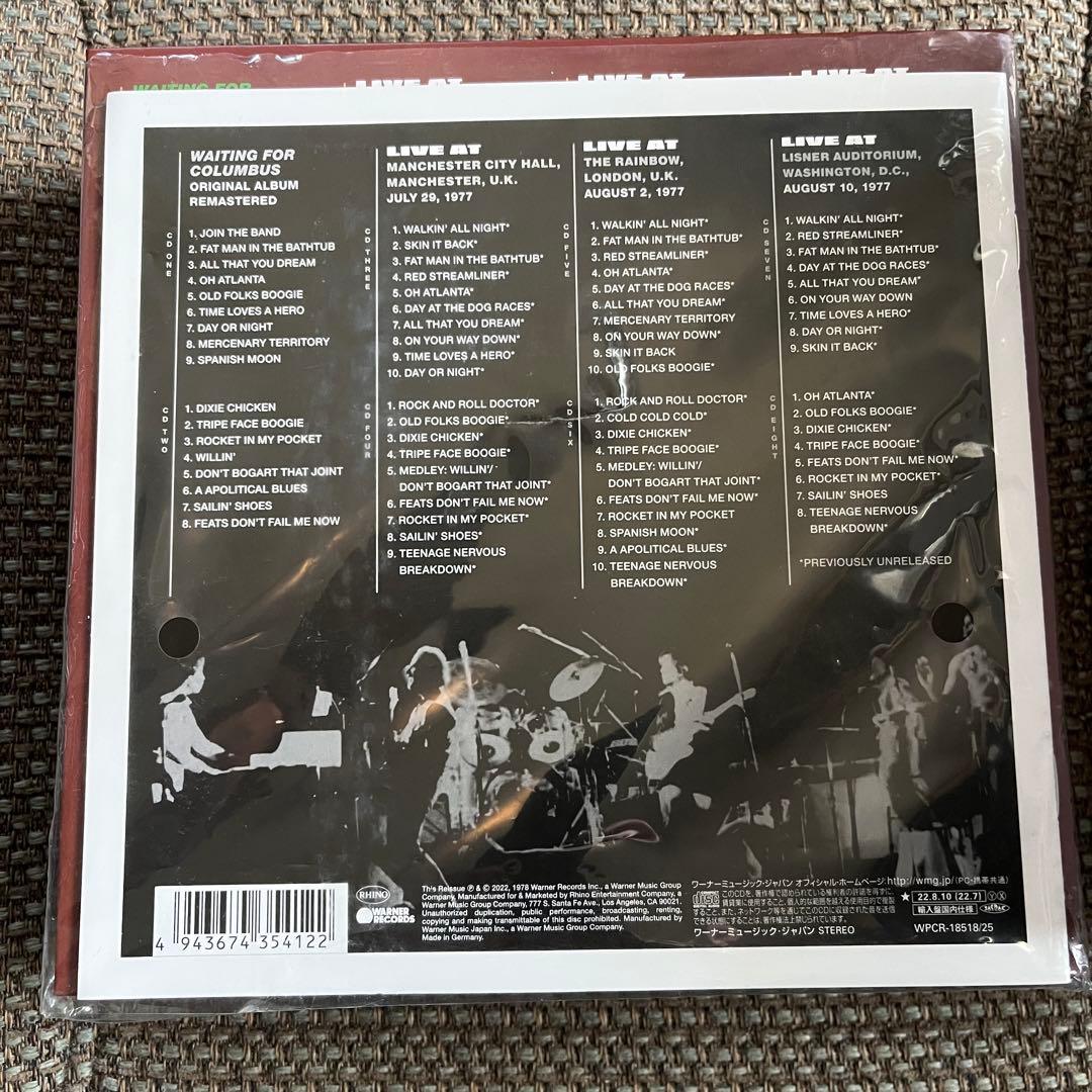 リトル フィート　little feat ウェイティング　フォー　コロンブス