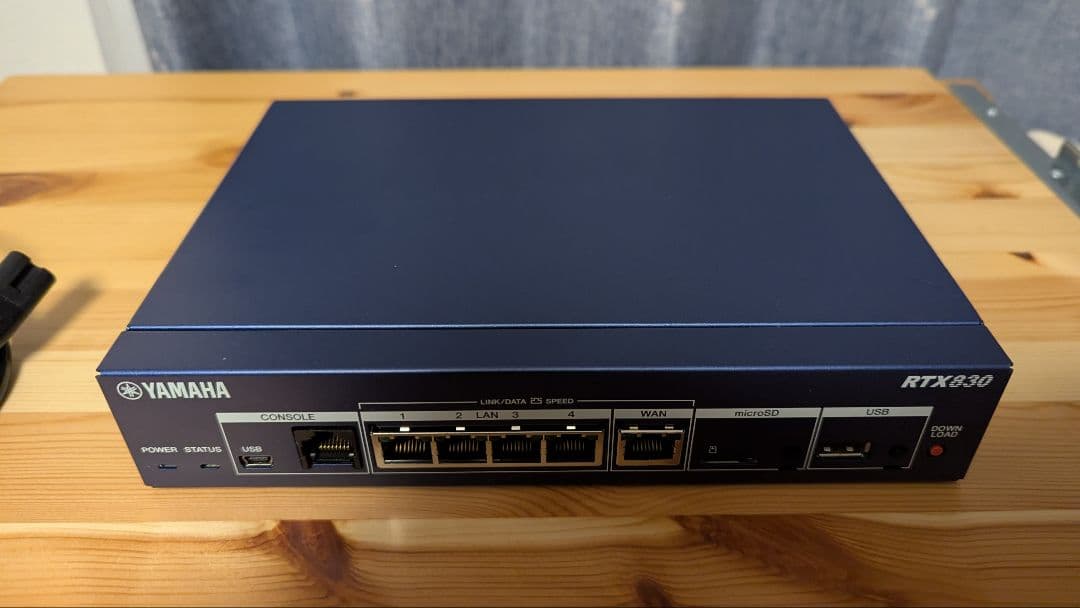YAMAHA RTX830 ルーター