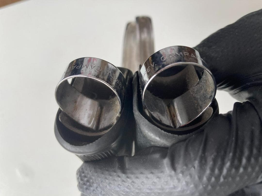 カンパニョーロ（レコード）ブレーキレバー　新品未使用（バッドは劣化）