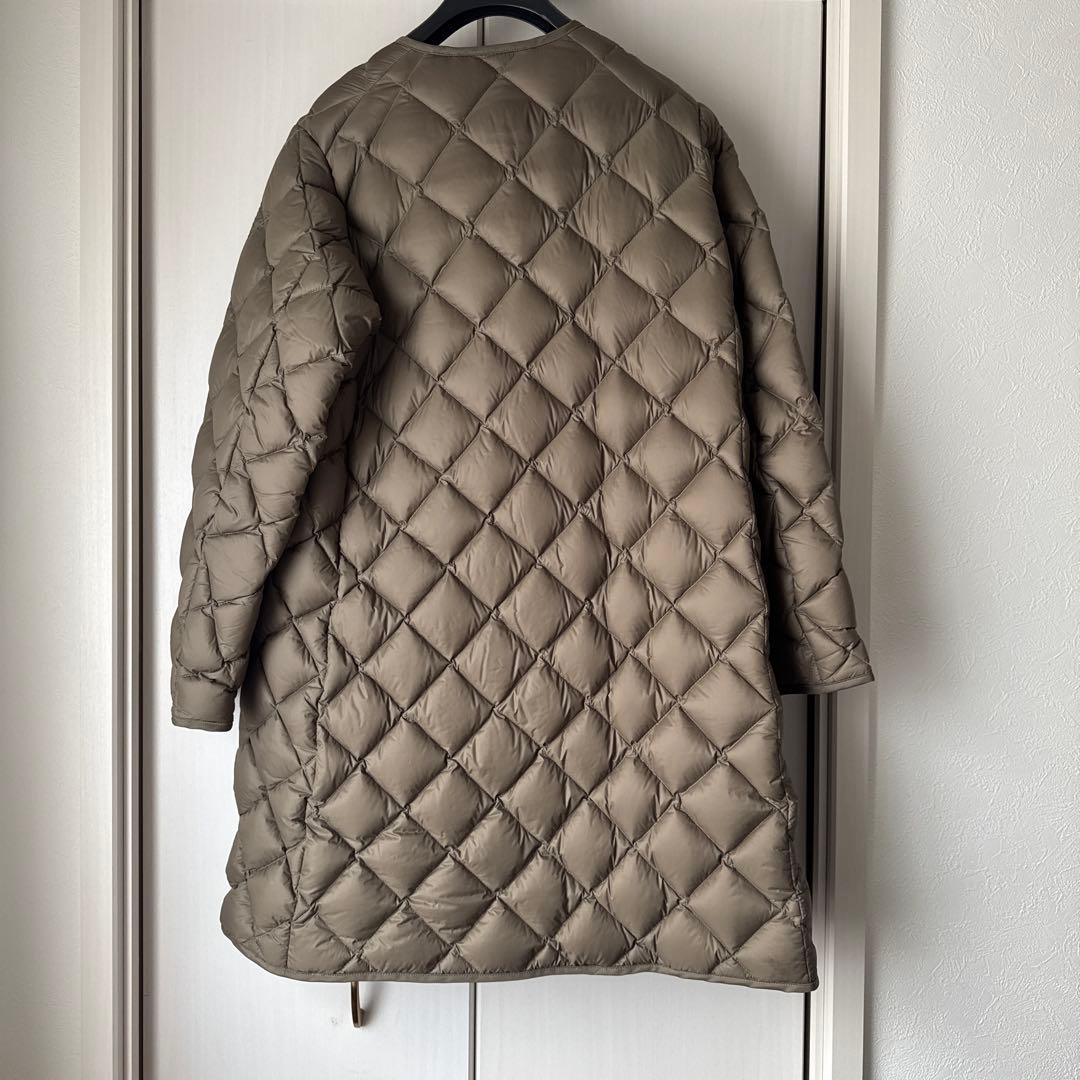 【最終】Gymphlex　ジムフレックス　ハンドキルトダウンノーカラーコート