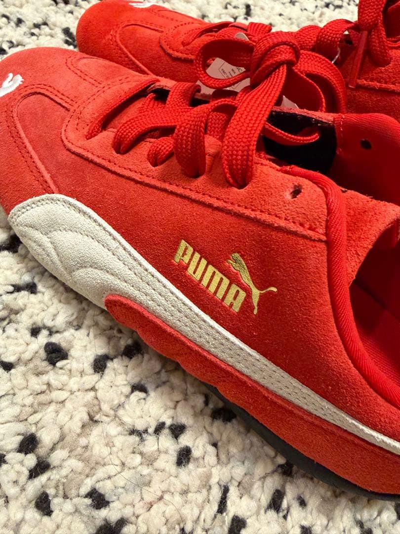 もんちっち様　PUMA レッド スニーカー