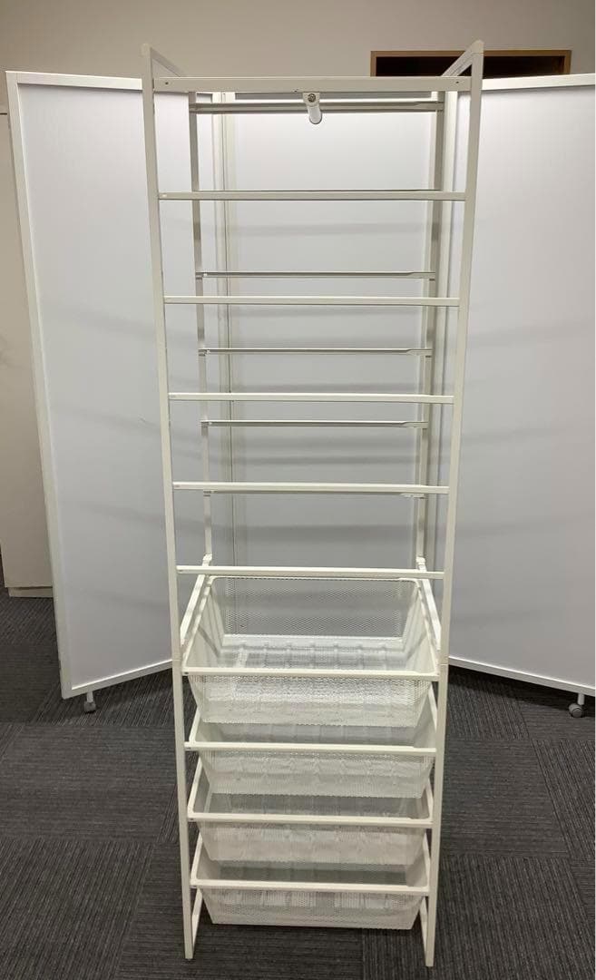 ppqq イケア ハンガーラック ヨナクセル ワードローブ 2点セット