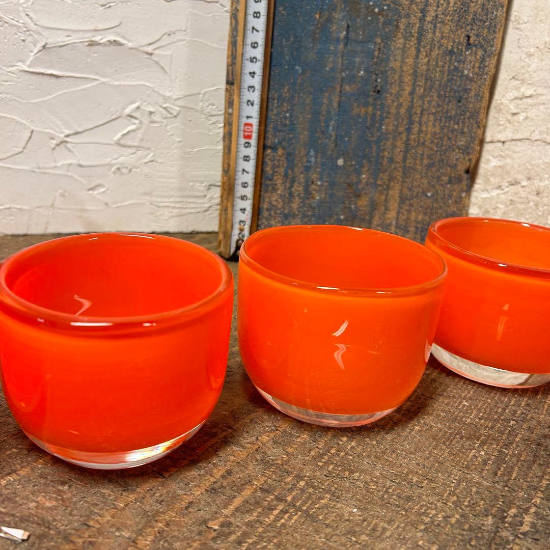 花器　花瓶　ガラス器　4つセット