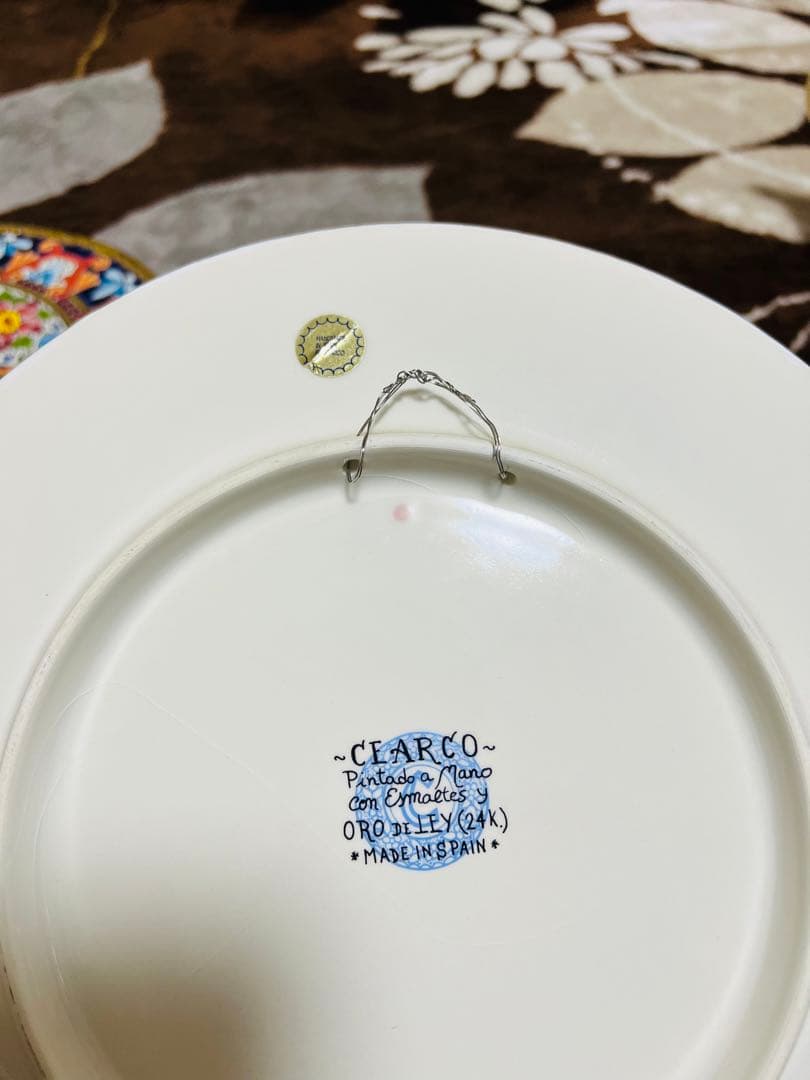 CEARCOカラフルな陶器の皿 5点セット