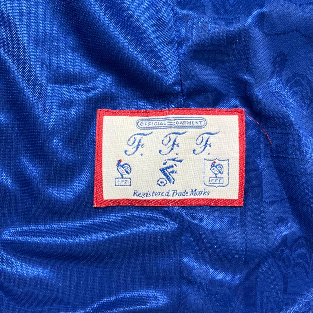 激レア　フランス代表チーム　サッカーユニフォーム　96年 adidas