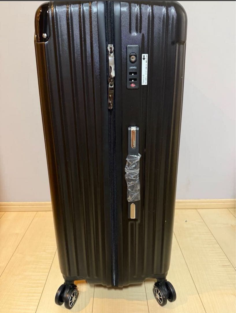 キャリーケース スーツケース 軽量 TSAロック Lサイズ 98L ブラック