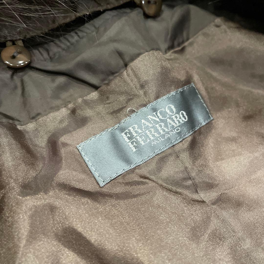 ⭐︎値下げ⭐︎ FRANCO FERRARO フォックスファー ロング ダウンコート