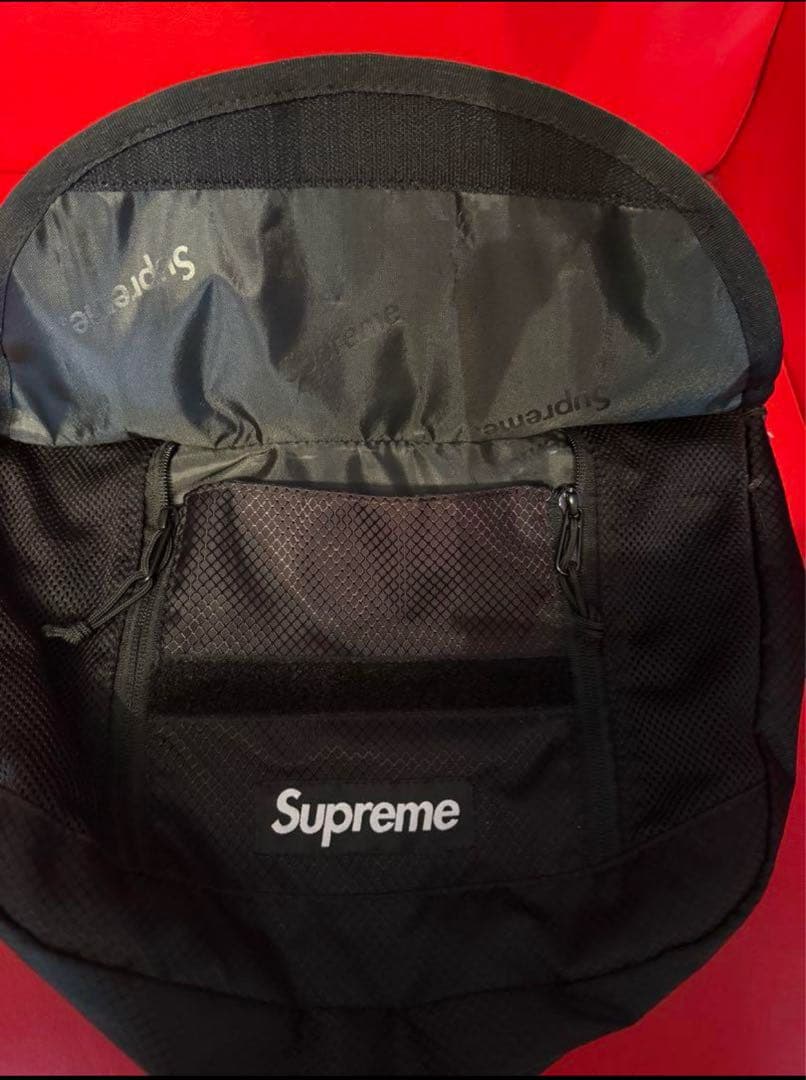 22SS Supreme small messenger bag ブラック