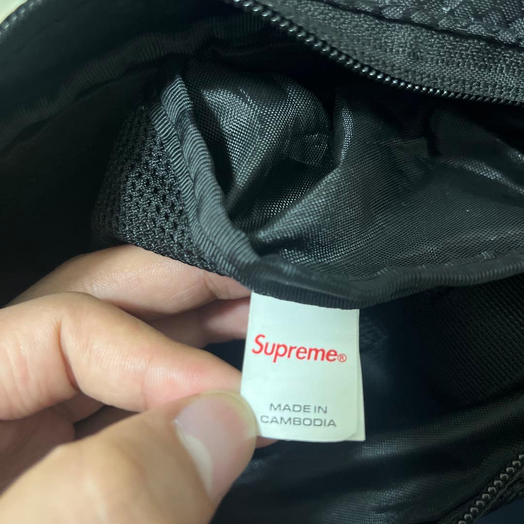 22SS Supreme small messenger bag ブラック