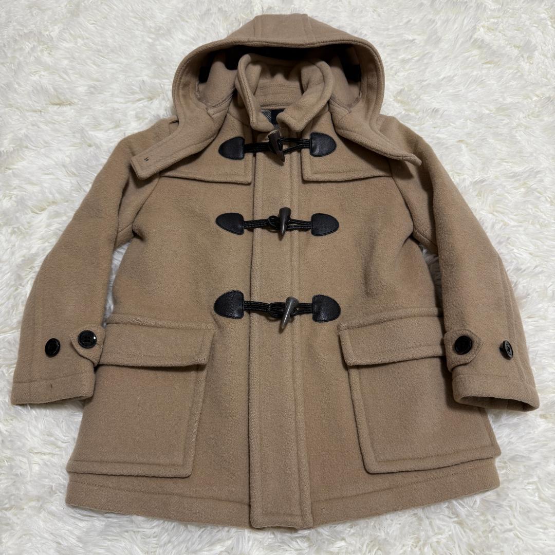 Burberry ベージュ ノバチェック ダッフルコート 104cm
