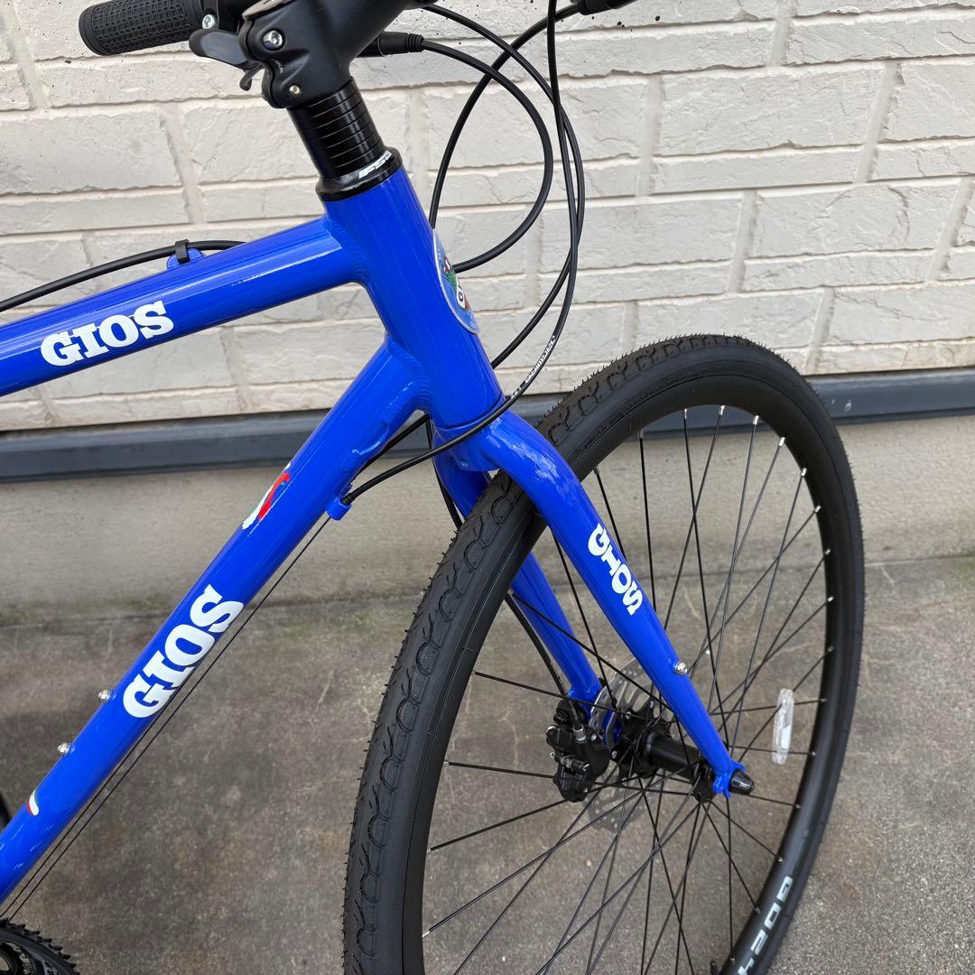 【新品・未走行】 GIOS ミストラル ディスク サイクル用品9点付き