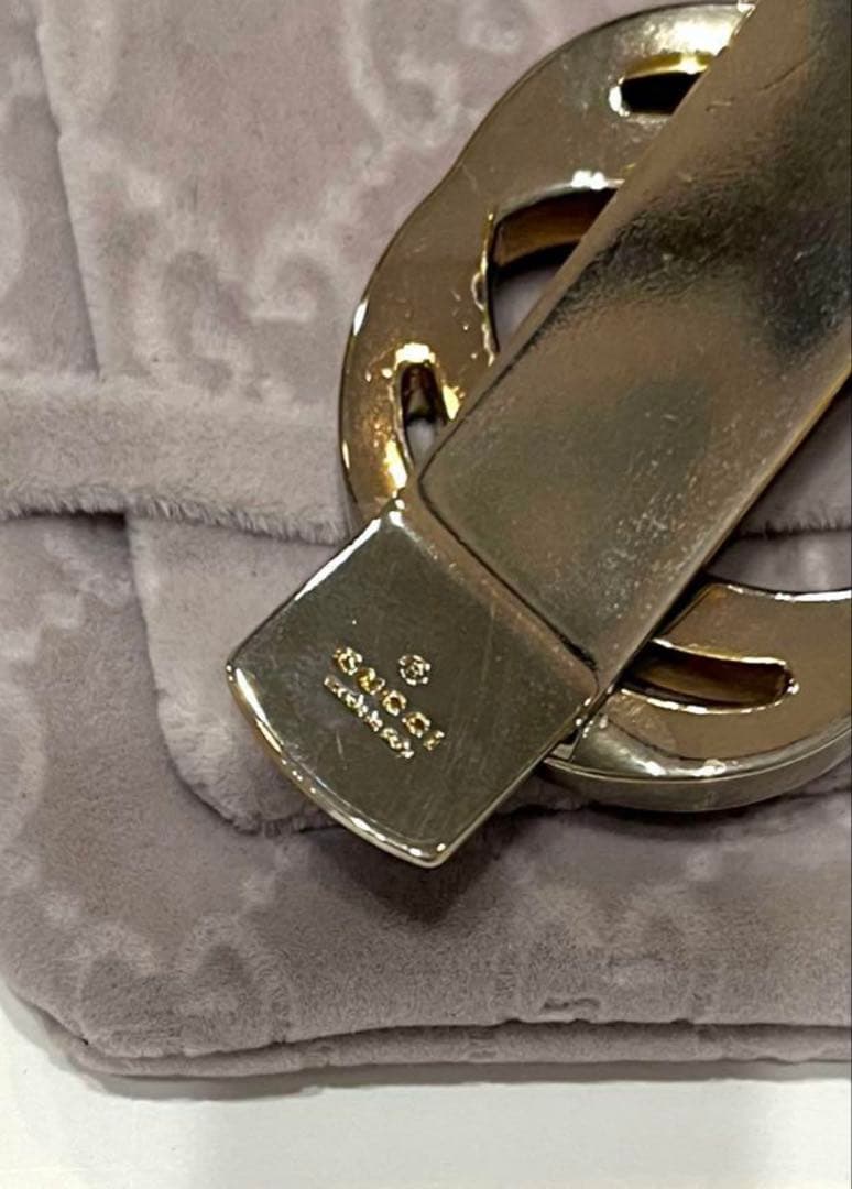 グッチ☆マネークリップ　GG ロゴ　インターロッキング　GUCCI