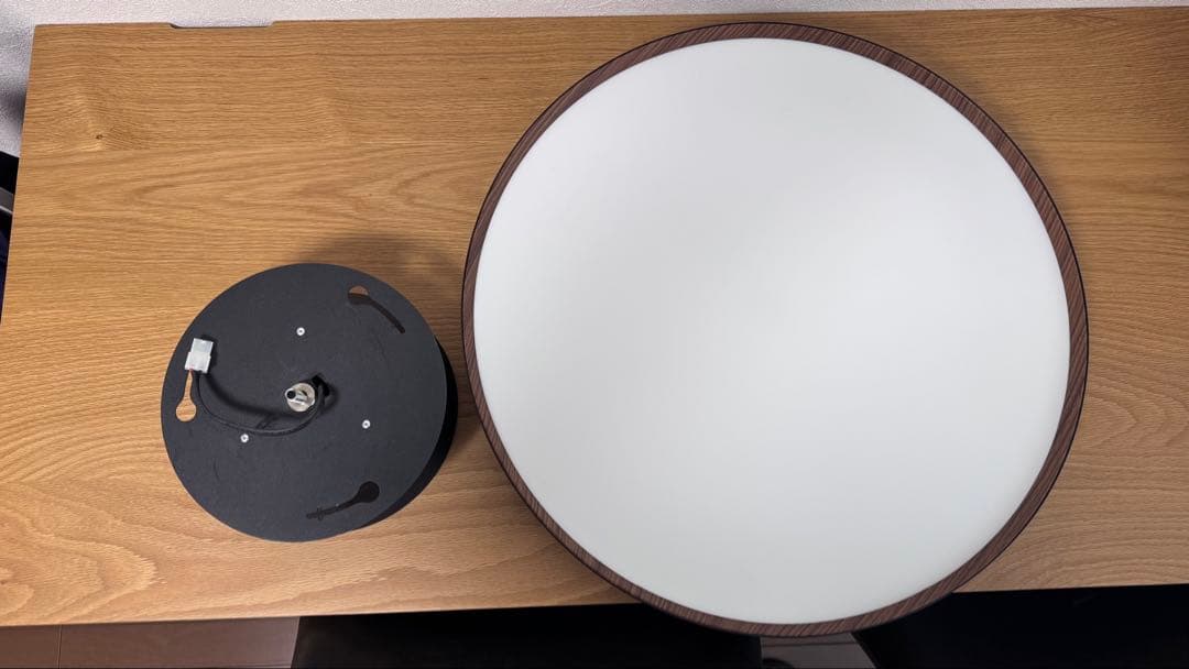 Glow 6000 LED-ceiling light ブラックライトウッド