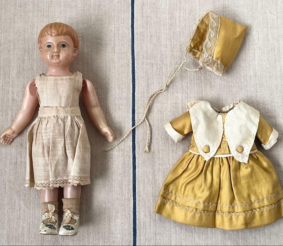 アンティークヴィンテージセルロイド ドール昭和レトロ人形ビスクドール
