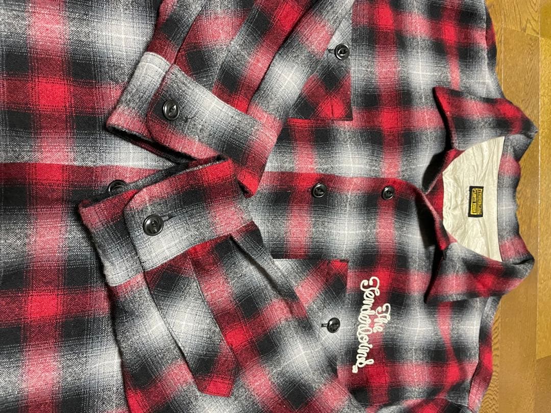 テンダーロイン tenderloin wool sht 　ウールシャツ