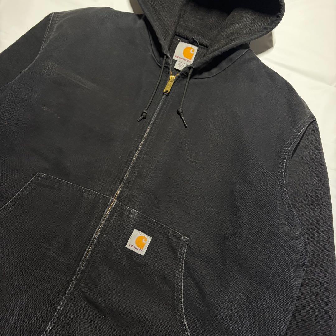 [L] Carhartt - J131 BLK アクティブジャケット￼ ブラック