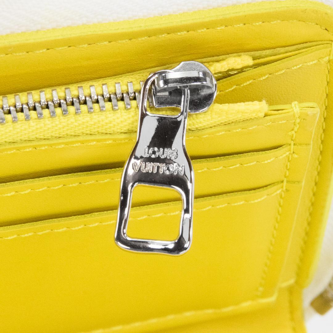 本物 ヴィトン 長財布 メンズ 2021年秋冬限定 エブリデイLV 黄色 ロゴ