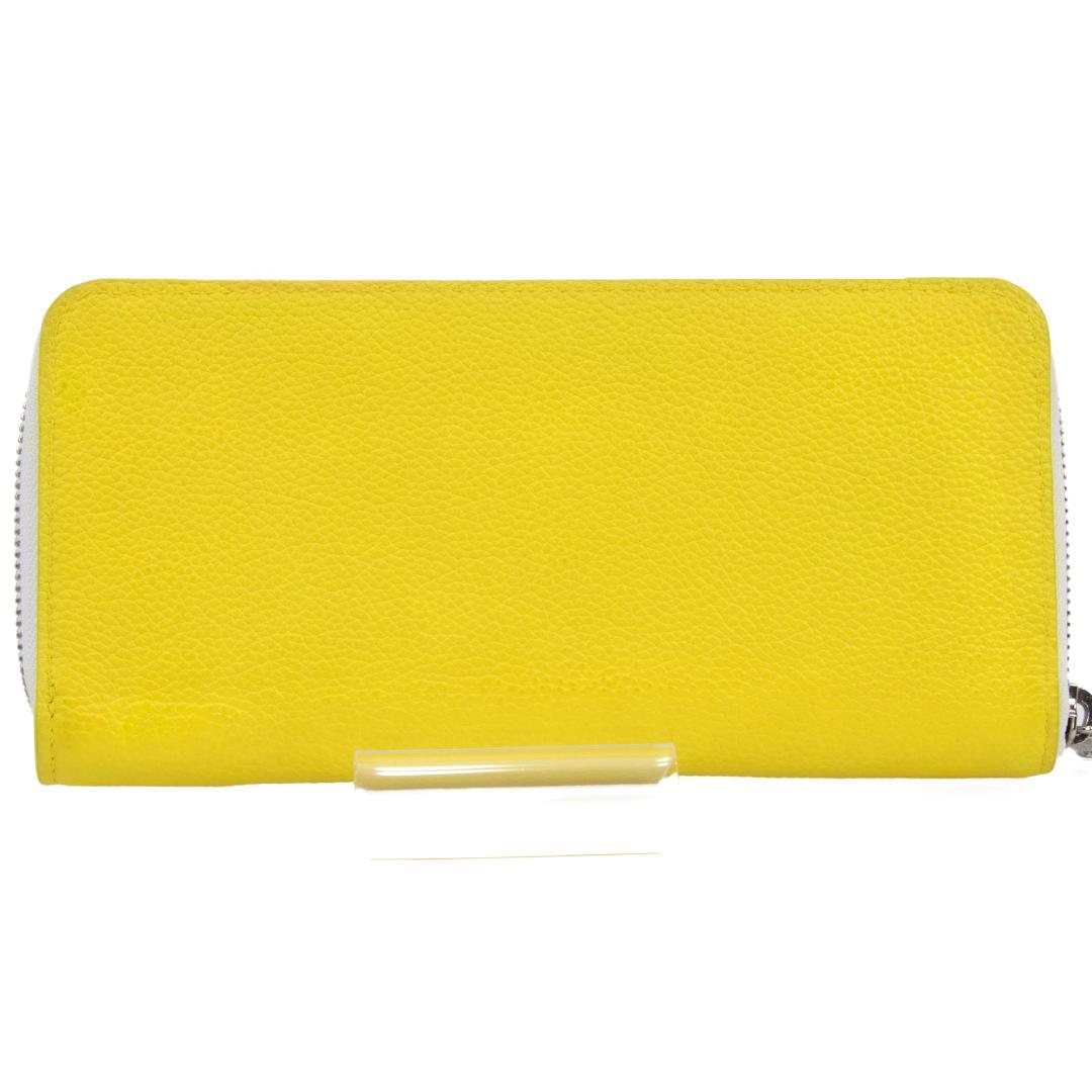 本物 ヴィトン 長財布 メンズ 2021年秋冬限定 エブリデイLV 黄色 ロゴ